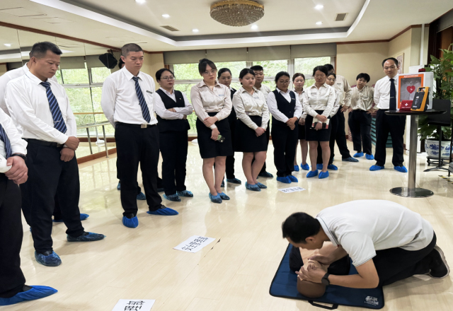 AED進駐泛海社區，讓守護“救”在身邊